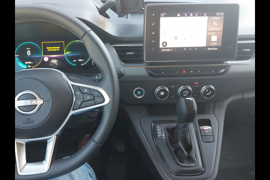 Nissan Townstar Tekna L1 45 kWh Laad ruimte voorzien  van vloer plaat en wandbekleding