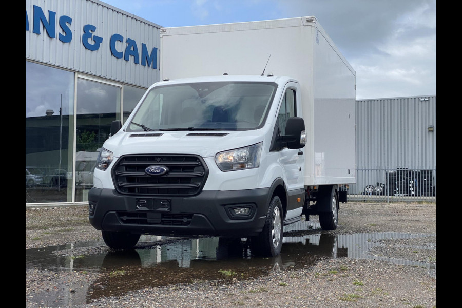 Ford Transit 350 2.0 TDCI L4H1 Trend RWD | 130pk | Geïsoleerde Bakwagen! | Zijdeur | Deuren achter | Airco | Cruise control | BPM VRIJ