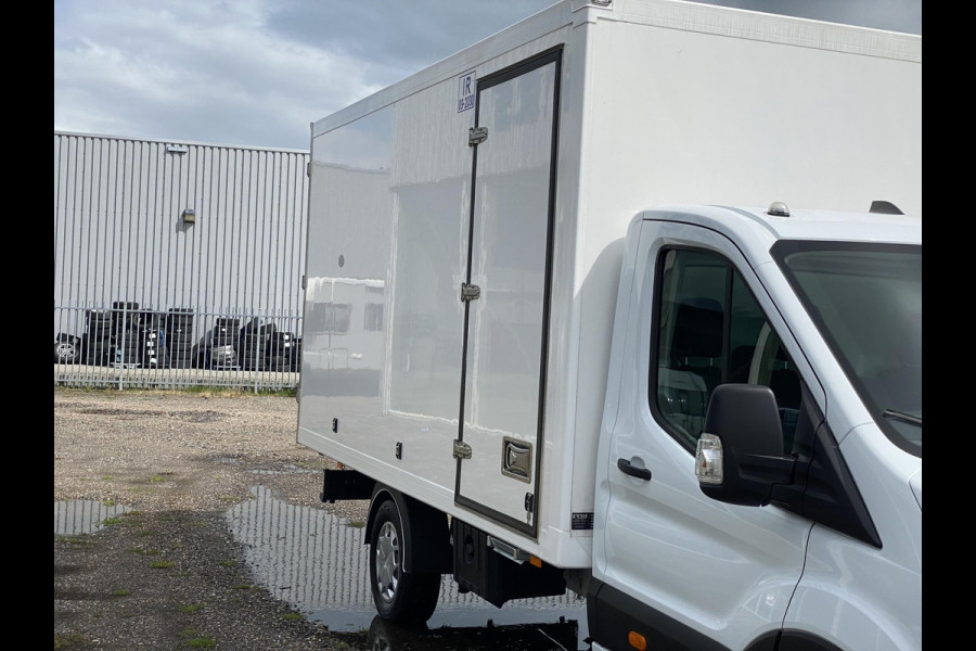 Ford Transit 350 2.0 TDCI L4H1 Trend RWD | 130pk | Geïsoleerde Bakwagen! | Zijdeur | Deuren achter | Airco | Cruise control | BPM VRIJ