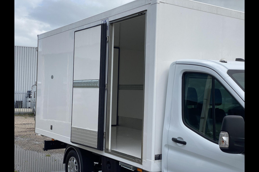 Ford Transit 350 2.0 TDCI L4H1 Trend RWD | 130pk | Geïsoleerde Bakwagen! | Zijdeur | Deuren achter | Airco | Cruise control | BPM VRIJ