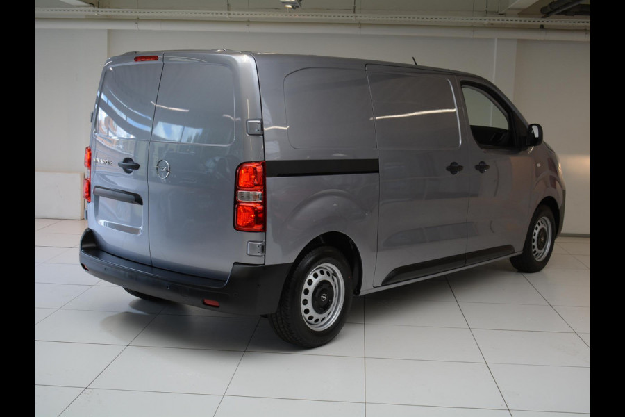 Opel Vivaro Electric L2 75 kWh | 8 jaar garantie | Surround View Pakket | Geïsoleerde comfort scheidingswand met vaste ruit | 3 zitplaatsen