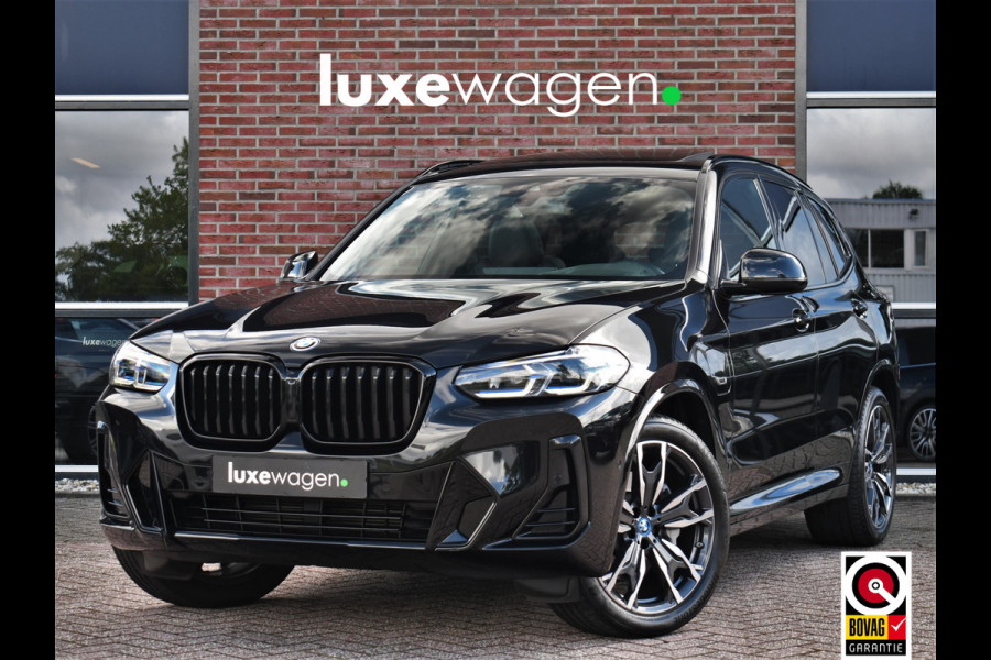 BMW X3 xDrive30e M-Sport Pano El-zetels Laser HUD 20inch Shadowline