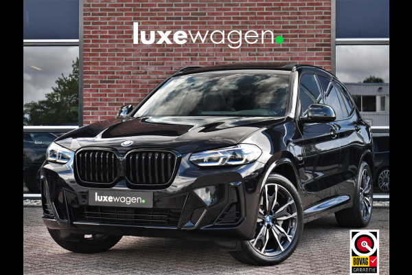 BMW X3 xDrive30e M-Sport Pano El-zetels Laser HUD 20inch Shadowline