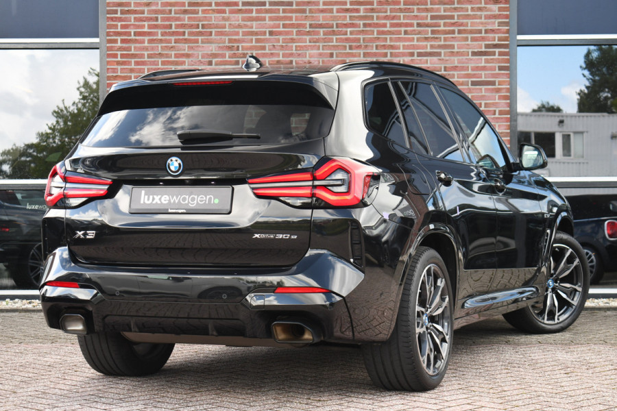 BMW X3 xDrive30e M-Sport Pano El-zetels Laser HUD 20inch Shadowline