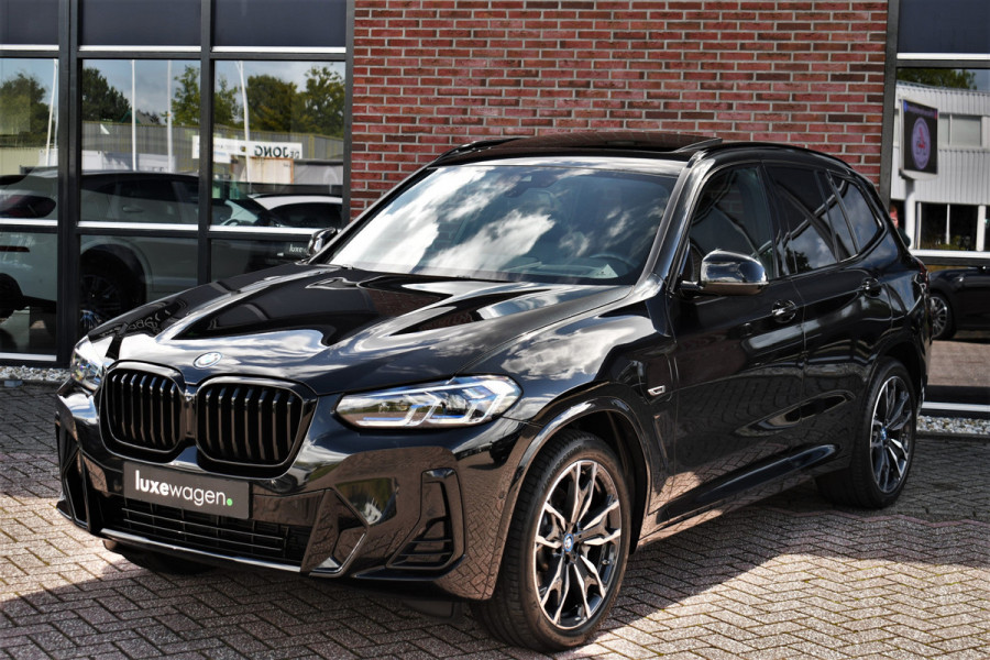 BMW X3 xDrive30e M-Sport Pano El-zetels Laser HUD 20inch Shadowline