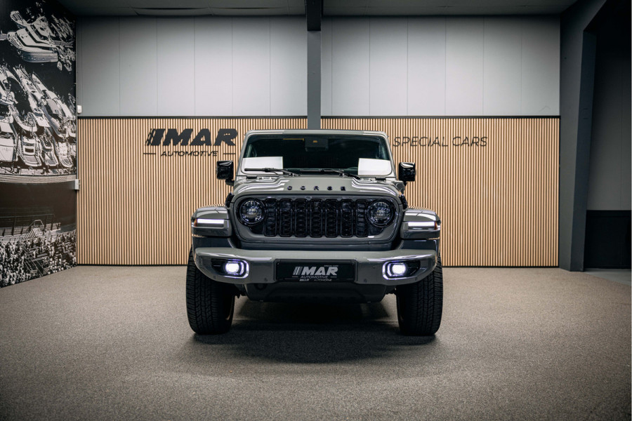Jeep Wrangler Unlimited 4xe 380 Sahara Full Custom Jeep Wrangler Corse, volledig elektrisch open dak