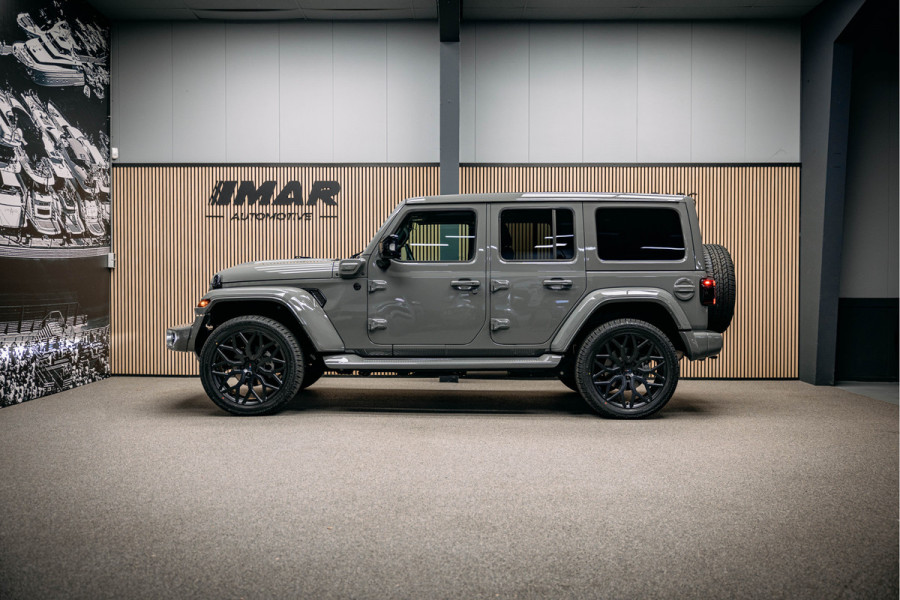 Jeep Wrangler Unlimited 4xe 380 Sahara Full Custom Jeep Wrangler Corse, volledig elektrisch open dak