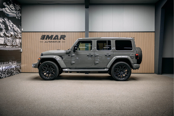 Jeep Wrangler Unlimited 4xe 380 Sahara Full Custom Jeep Wrangler Corse, volledig elektrisch open dak