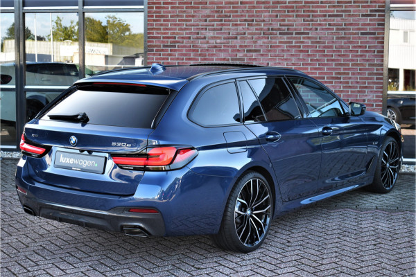 BMW 5 Serie Touring 530e xDrive M-Sport Pano ACC Comf-seat Trekh 360 H/K 20inch