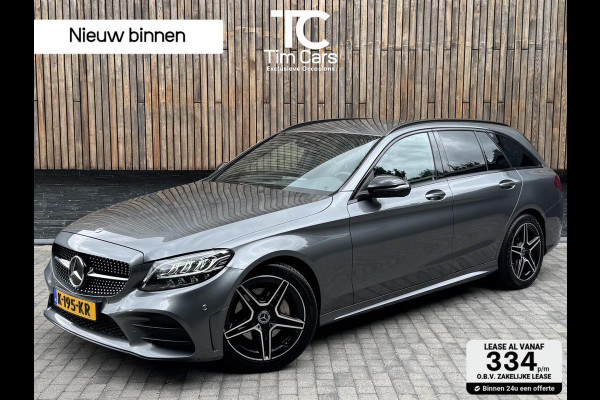 Mercedes-Benz C-Klasse Estate 180 AMG Automaat | Night Pakket | Trekhaak afneembaar | Stoelverwarming | Achteruitrijcamera | LED verlichting | Apple Ca