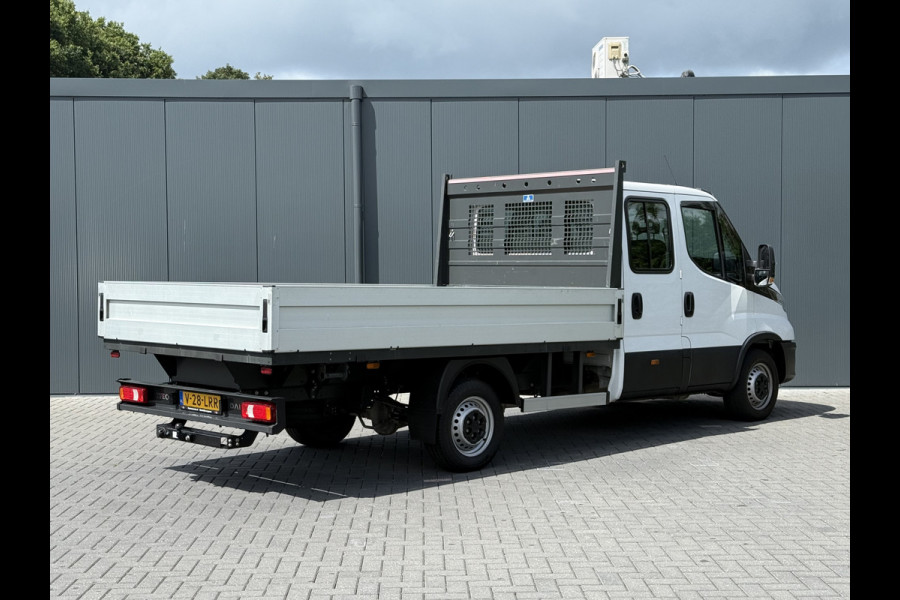 Iveco Daily 35S14 2.3 D / PICK UP MET LANGE BAK / 7 PERSOONS DUBBELE CABINE / !!22.770 KM!!/ AIRCO / CRUISE / NAVI / 3.5 TONS TREKHAAK