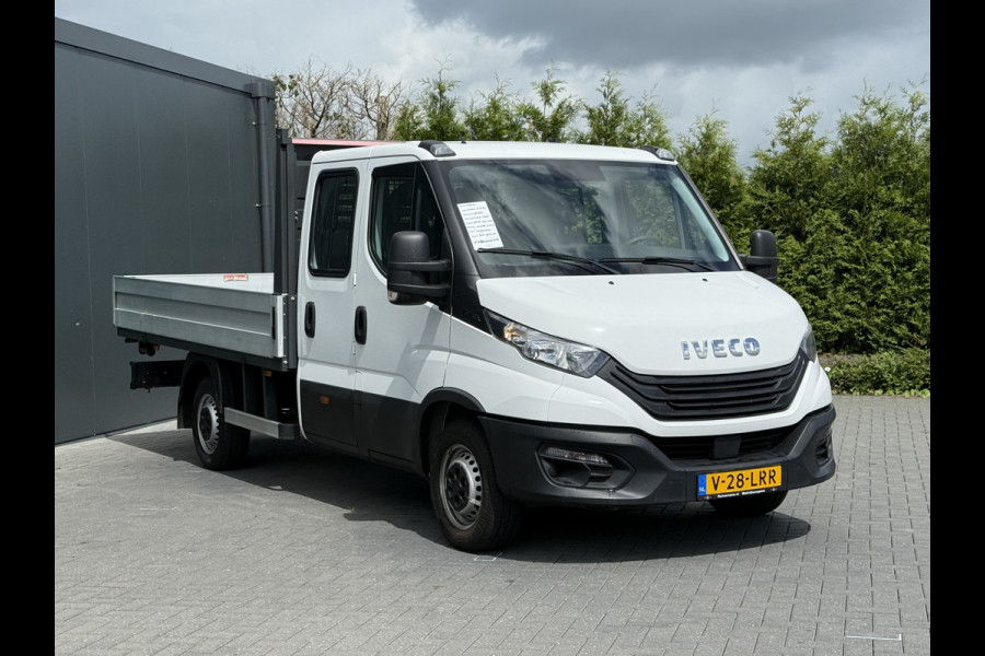 Iveco Daily 35S14 2.3 D / PICK UP MET LANGE BAK / 7 PERSOONS DUBBELE CABINE / !!22.770 KM!!/ AIRCO / CRUISE / NAVI / 3.5 TONS TREKHAAK