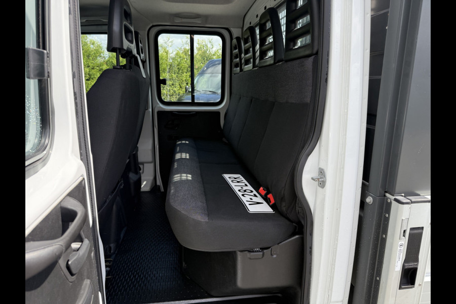 Iveco Daily 35S14 2.3 D / PICK UP MET LANGE BAK / 7 PERSOONS DUBBELE CABINE / !!22.770 KM!!/ AIRCO / CRUISE / NAVI / 3.5 TONS TREKHAAK