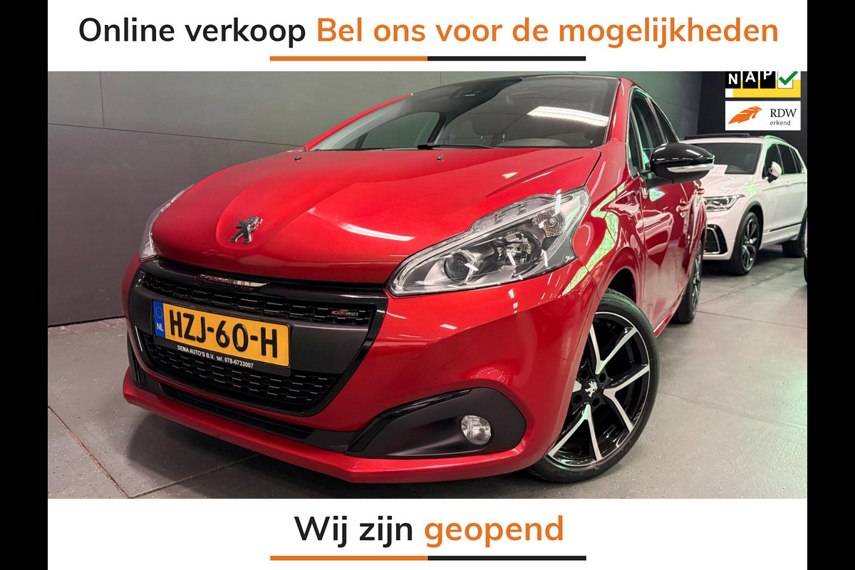 Peugeot 208 1.2 PureTech GT-Line PANO/NAVI/DAB/CAM/CARPLAY/ECC/PDC/CRUISE///