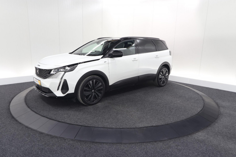 Peugeot 5008 PureTech 130 EAT8 GT Black Pack | Trekhaak | Panoramadak | 360 Camera | FOCAL® | Adaptieve Cruise Control