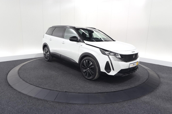 Peugeot 5008 PureTech 130 EAT8 GT Black Pack | Trekhaak | Panoramadak | 360 Camera | FOCAL® | Adaptieve Cruise Control