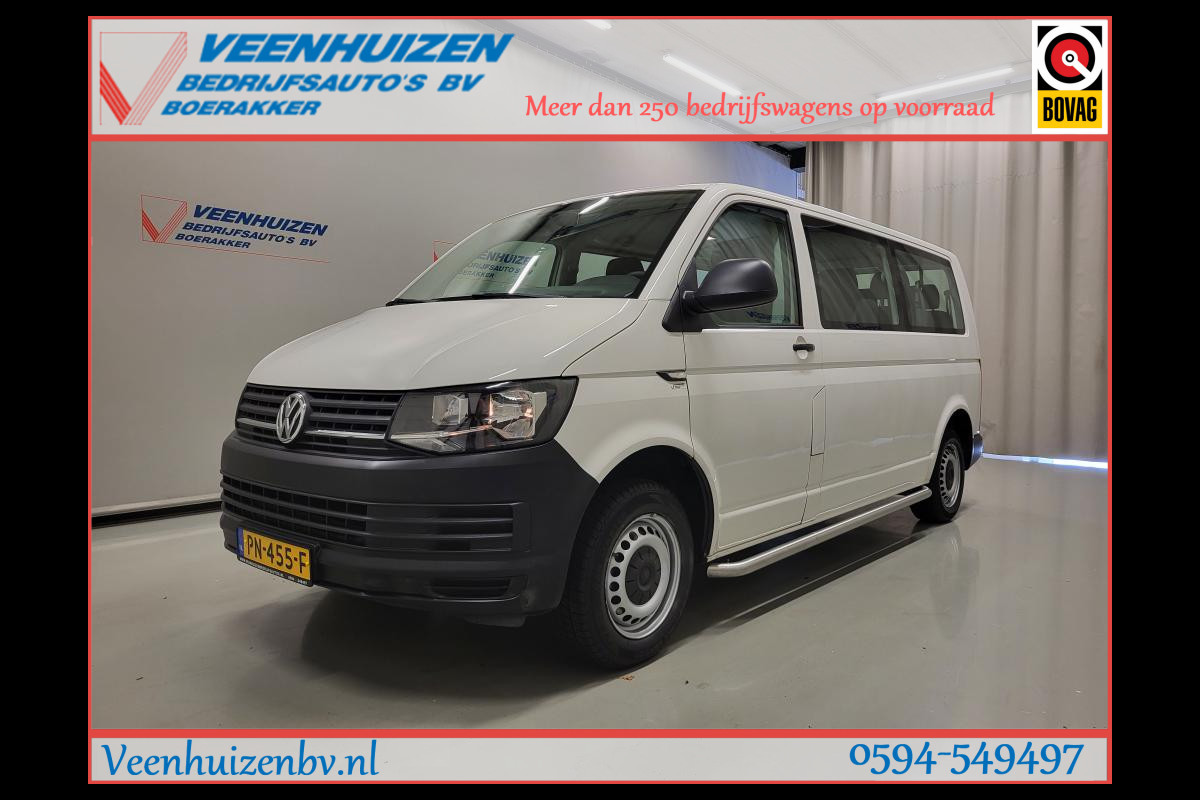 Volkswagen Transporter Kombi 2.0TDI 9-Personenbus - Excl. BTW / BPM vrij Euro 6! Volkswagen Transporter Kombi 2.0TDI 9-Personenbus - Excl. BTW / BPM vrij Euro 6!