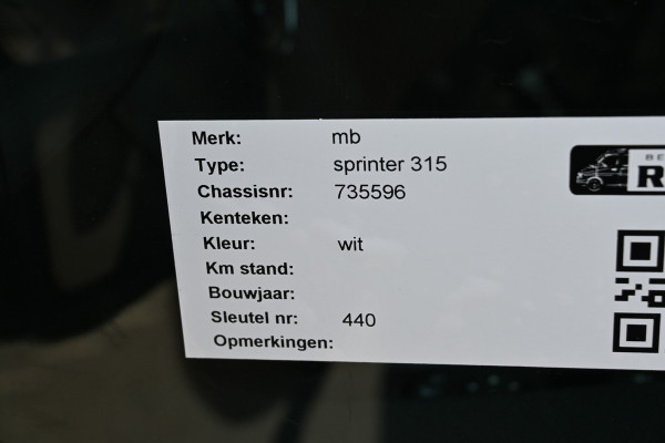 Mercedes-Benz Sprinter 315 CDI L4H2 Pro MAXI Smartphone integratiepakket, Parkeerpakket, Etc.