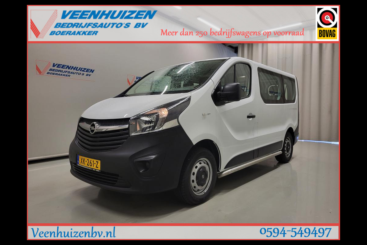 Opel Vivaro Combi 1.6CDTI 9-Personenbus - Excl. BTW / BPM vrij Euro 6!