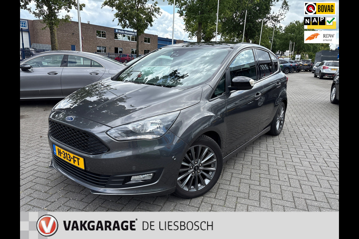 Ford C-MAX 1.0 Titanium/navi/camera/trekhaak/stoel en stuurverw./boeken Ford C-MAX 1.0 Titanium/navi/camera/trekhaak/stoel en stuurverw./boeken