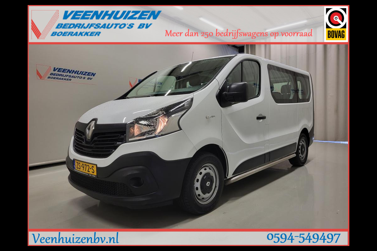 Renault Trafic Passenger 1.6dCi 8-Personenbus - Excl. BTW / BPM vrij Euro 6! Renault Trafic Passenger 1.6dCi 8-Personenbus - Excl. BTW / BPM vrij Euro 6!