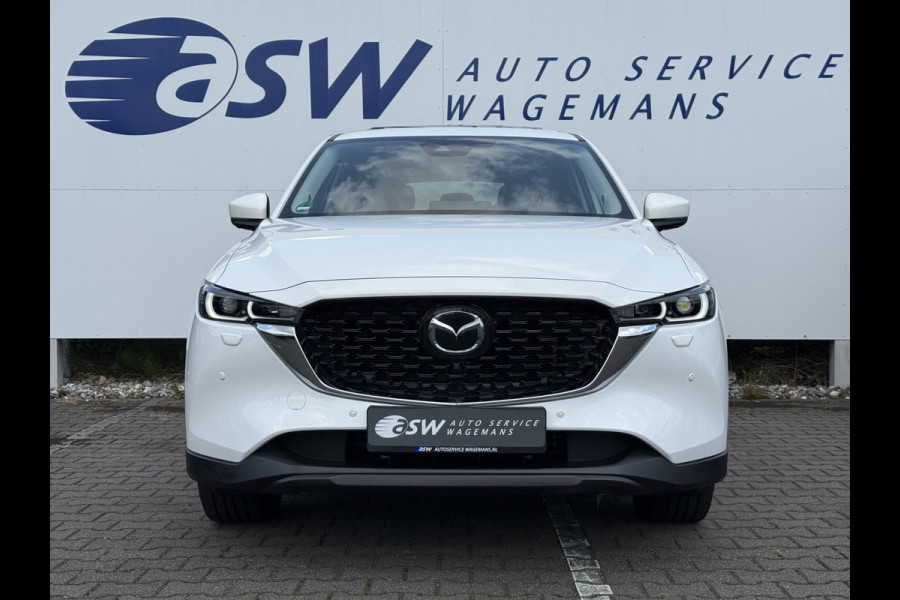 Mazda CX-5 2.5 AWD SkyActiv-G 194 Homura | Trekhaak | Schuifdak | Leder | HUD | ACC | 360* Camera | LED