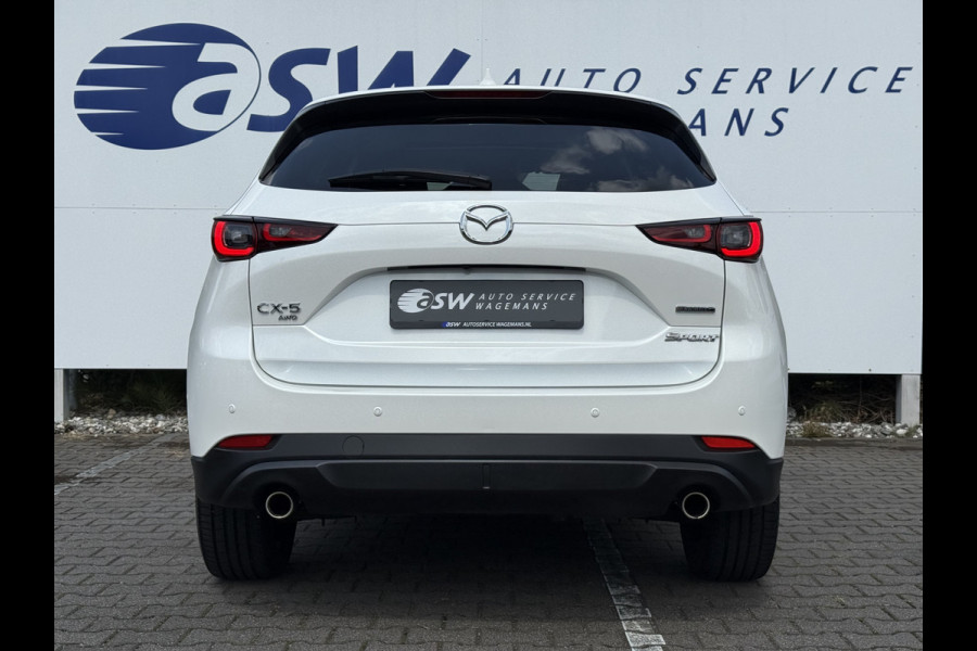 Mazda CX-5 2.5 AWD SkyActiv-G 194 Homura | Trekhaak | Schuifdak | Leder | HUD | ACC | 360* Camera | LED