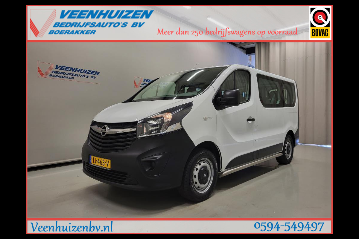 Opel Vivaro Combi 1.6CDTI 9-Personenbus - Excl. BTW / BPM vrij Euro 6! Opel Vivaro Combi 1.6CDTI 9-Personenbus - Excl. BTW / BPM vrij Euro 6!