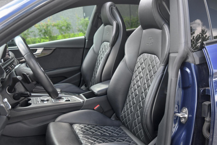 Audi S5 Sportback 3.0 TFSI quattro Pro Line Plus, RS stoelen, Carbon, Massage, Pano, ACC, 360, HUD, Memory, B&O, Sfeer, Keyless!
