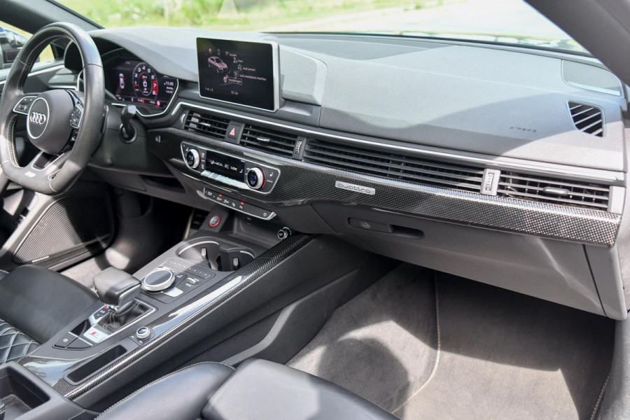 Audi S5 Sportback 3.0 TFSI quattro Pro Line Plus, RS stoelen, Carbon, Massage, Pano, ACC, 360, HUD, Memory, B&O, Sfeer, Keyless!