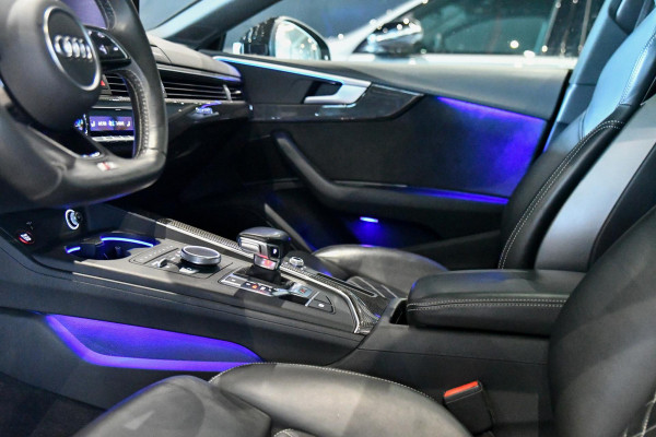 Audi S5 Sportback 3.0 TFSI quattro Pro Line Plus, RS stoelen, Carbon, Massage, Pano, ACC, 360, HUD, Memory, B&O, Sfeer, Keyless!
