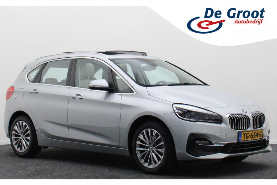 BMW 2 Serie Active Tourer 220i High Executive Automaat Panoramadak, Leer, Head-Up, Camera, Navigatie, LED