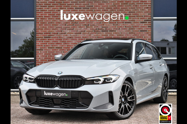 BMW 3 Serie Touring 330e xDrive M-Sport Pano ACC Trekh HUD HiFi Leder Brooklyngrau!