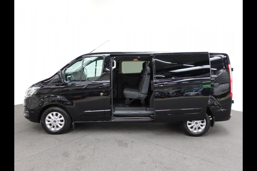 Ford Transit Custom 300 2.0 TDCI L2H1 Limited Dubbele cabine Aut. Navi| Airco| 2 Schuifdeuren | Trekhaak| PDC| Carplay| DAB|