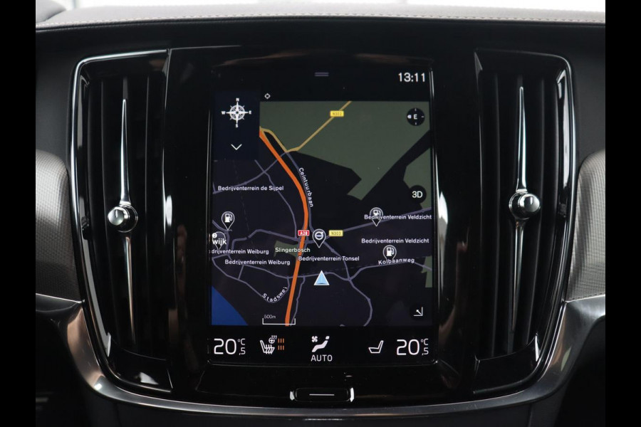 Volvo V90 2.0 T8 Recharge AWD R-Design | Stoel & stuurverwarming | Trekhaak | Adaptive cruise | Camera | Carplay | BLIS | Carplay | Navigatie | Keyless | Achterbankverwarming