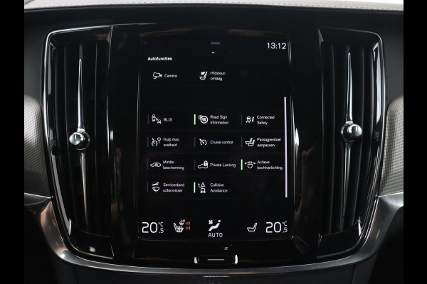 Volvo V90 2.0 T8 Recharge AWD R-Design | Stoel & stuurverwarming | Trekhaak | Adaptive cruise | Camera | Carplay | BLIS | Carplay | Navigatie | Keyless | Achterbankverwarming