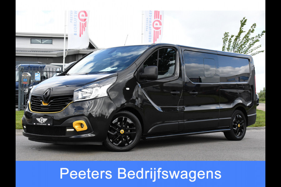 Renault Trafic 1.6 dCi T29 L2H1 DC Formula Edition Camera, Cruise, 145pk, 2 x Schuifdeur, Leder, multimedia, Clima, Trekhaak, Uniek!