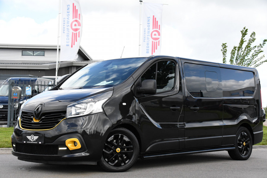 Renault Trafic 1.6 dCi T29 L2H1 DC Formula Edition Camera, Cruise, 145pk, 2 x Schuifdeur, Leder, multimedia, Clima, Trekhaak, Uniek!