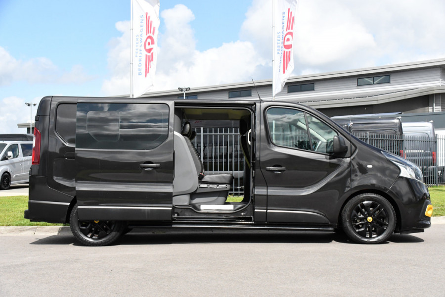 Renault Trafic 1.6 dCi T29 L2H1 DC Formula Edition Camera, Cruise, 145pk, 2 x Schuifdeur, Leder, multimedia, Clima, Trekhaak, Uniek!