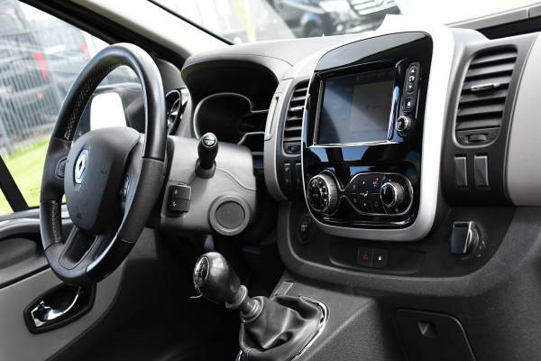 Renault Trafic 1.6 dCi T29 L2H1 DC Formula Edition Camera, Cruise, 145pk, 2 x Schuifdeur, Leder, multimedia, Clima, Trekhaak, Uniek!