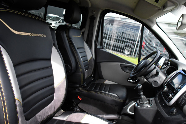 Renault Trafic 1.6 dCi T29 L2H1 DC Formula Edition Camera, Cruise, 145pk, 2 x Schuifdeur, Leder, multimedia, Clima, Trekhaak, Uniek!