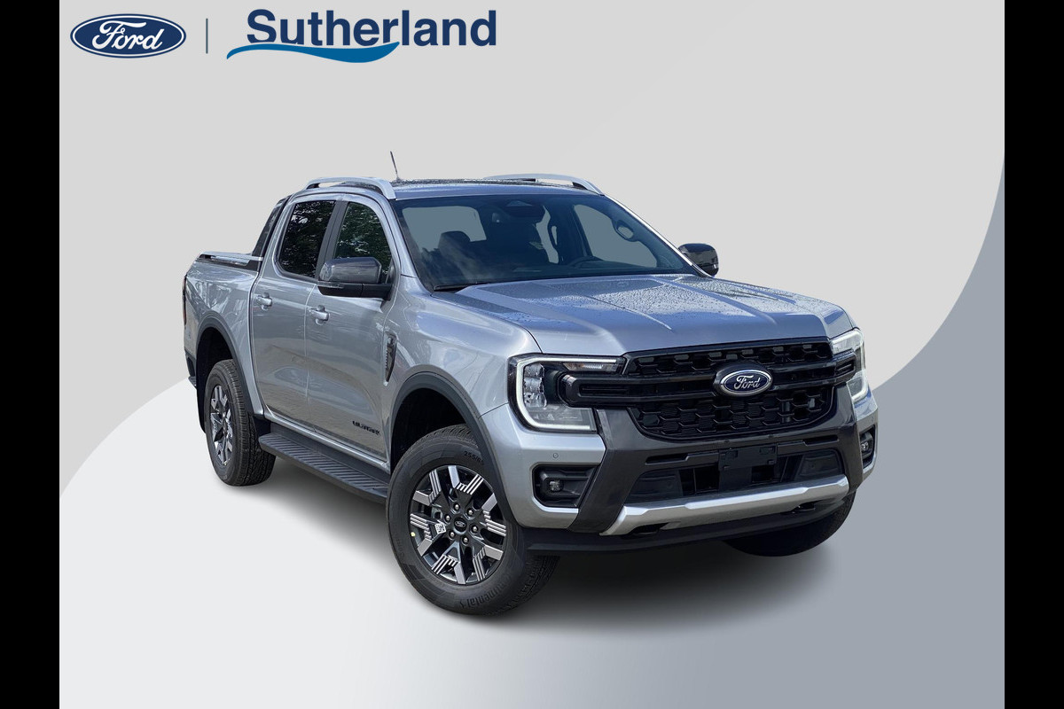 Ford Ranger 2.3 PHEV Wildtrak Double Cab 281pk | 5 persoons! | Technology Pack Plus Trailer | Cargo Area Pack | Power Rollertop | Prijs excl. BTW incl. BPM | laadkabel mode 3 16A