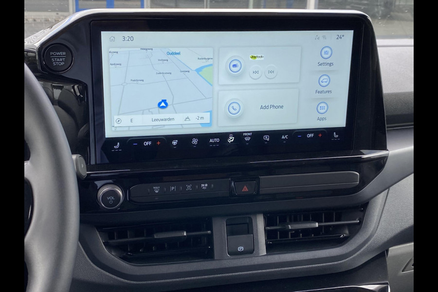 Ford Transit Custom 320 2.5 PHEV L2H1 Sport DC 233pk | | Zuid | Dubbele Cabine | Dubbele zijschuifdeur | Inklapbare trekhaak | 19 inch lichtmetalen Sport velgen (mat zwart) | Verwarmbaar stuurwiel | Navigatie systeem