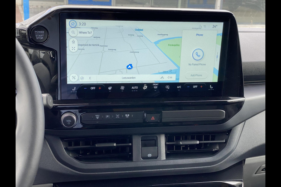 Ford Transit Custom 320 2.5 PHEV L2H1 Sport DC 233pk | | Zuid | Dubbele Cabine | Dubbele zijschuifdeur | Inklapbare trekhaak | 19 inch lichtmetalen Sport velgen (mat zwart) | Verwarmbaar stuurwiel | Navigatie systeem