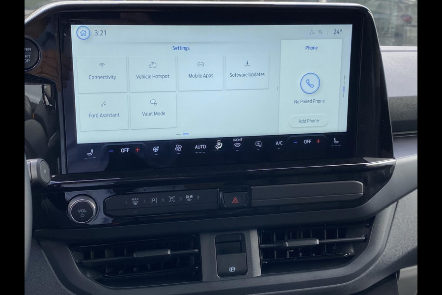 Ford Transit Custom 320 2.5 PHEV L2H1 Sport DC 233pk | | Zuid | Dubbele Cabine | Dubbele zijschuifdeur | Inklapbare trekhaak | 19 inch lichtmetalen Sport velgen (mat zwart) | Verwarmbaar stuurwiel | Navigatie systeem