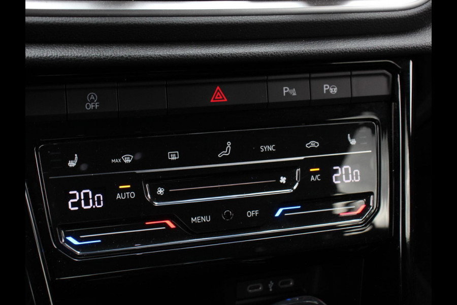 Volkswagen T-Roc 1.5 TSI 150pk DSG R-Line | Navigatie | Apple Carplay/Android Auto | Parkeersensoren | Camera | Adaptive Cruise Control | Elektrische achterklep | Stoel- en stuurverwarming | Climate Control | Ledverlichting | Virtual Cockpit