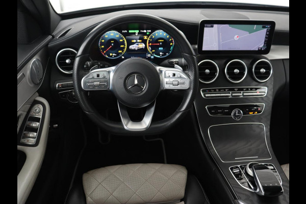 Mercedes-Benz C-Klasse 300e Avantgarde | Panoramadak | Leder Exclusief | Burmester Surround | Stoelverwarming | Camera | Carplay | Dodehoek detectie | Navigatie | Full LED