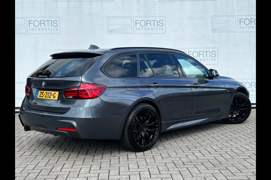 BMW 3 Serie Touring 318i M Sport Corporate Lease NL AUTO | DEALER ONDERH | LEDER | ELEKTRISCH TREKHAAK | TOP STAAT.