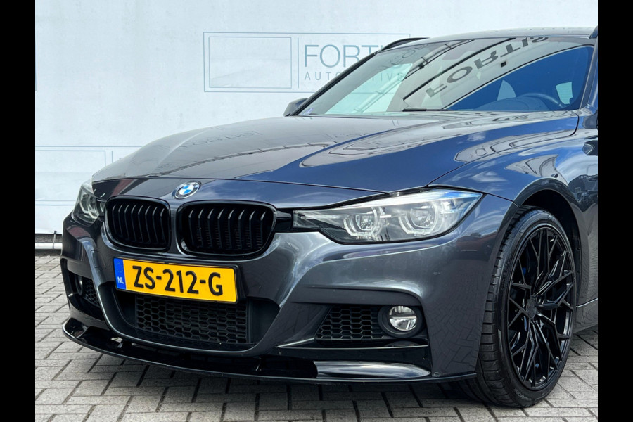 BMW 3 Serie Touring 318i M Sport Corporate Lease NL AUTO | DEALER ONDERH | LEDER | ELEKTRISCH TREKHAAK | TOP STAAT.