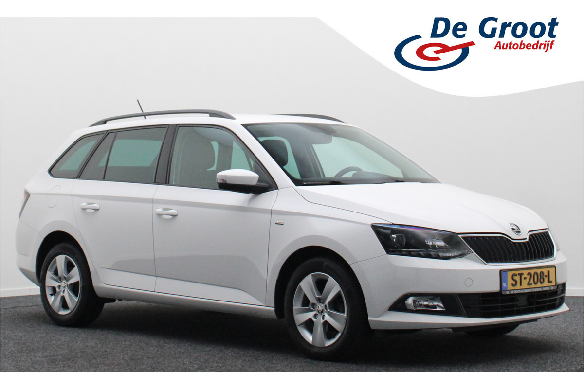 Škoda Fabia Combi 1.0 TSI Clever Climate, Cruise, Verwarmde Stoelen, Bluetooth, Navigatie, DAB, PDC, 15''